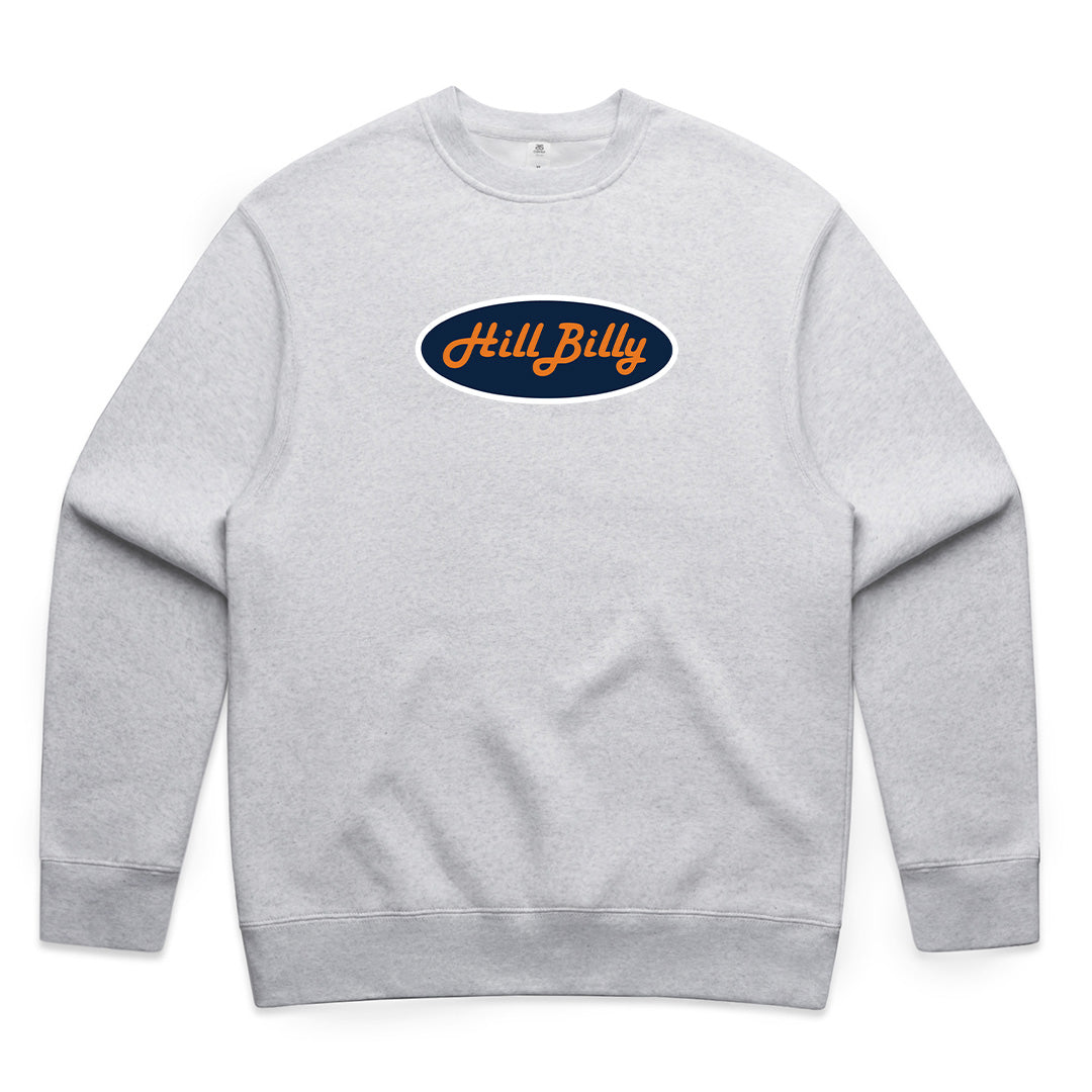 Unisex | HillBilly Auburn Logo | Crewneck Sweater