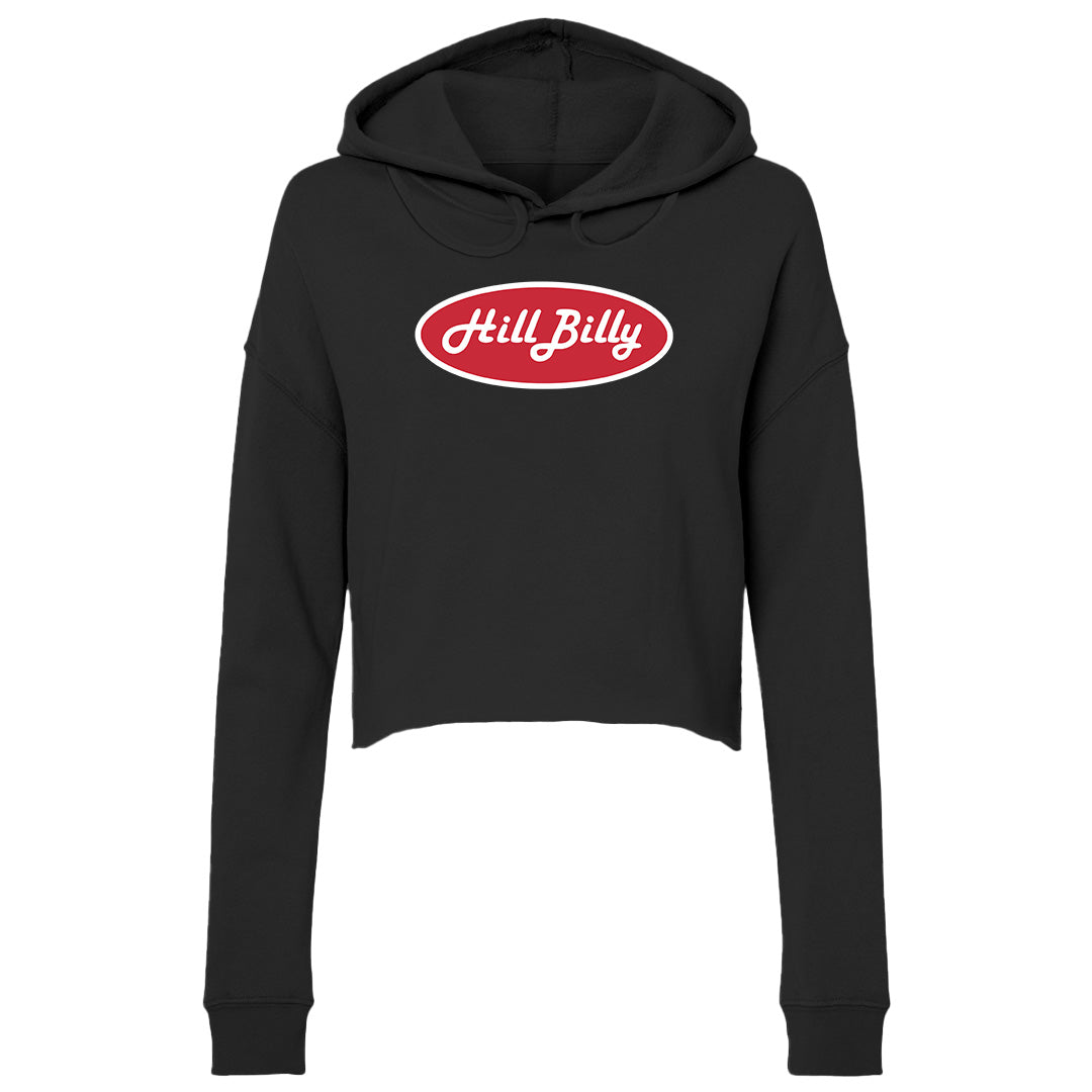 Women's | HillBilly Houston Logo | Lightweight Crop Hoodie
