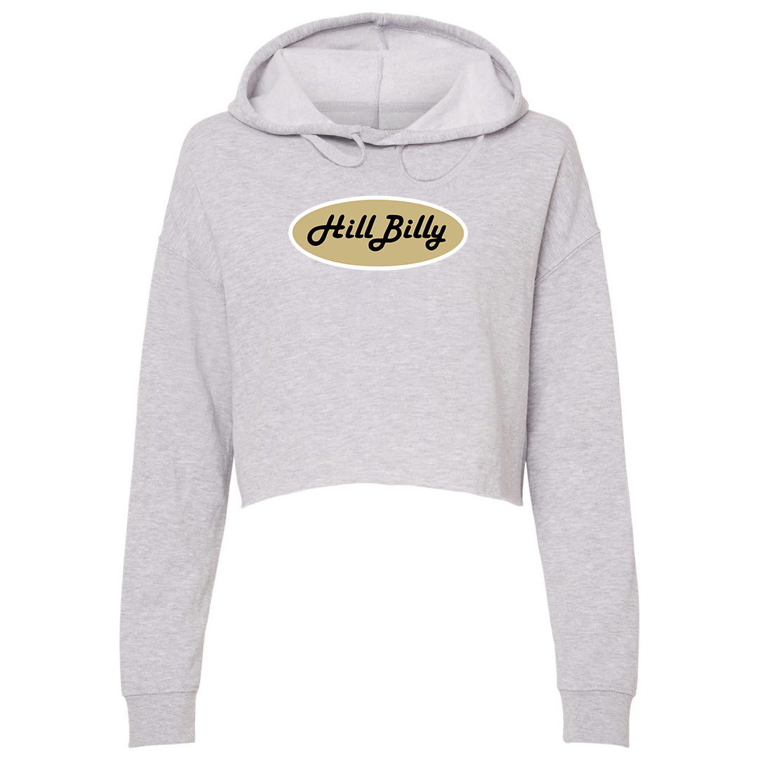 Women's | HillBilly Lafayette Logo | Lightweight Crop Hoodie
