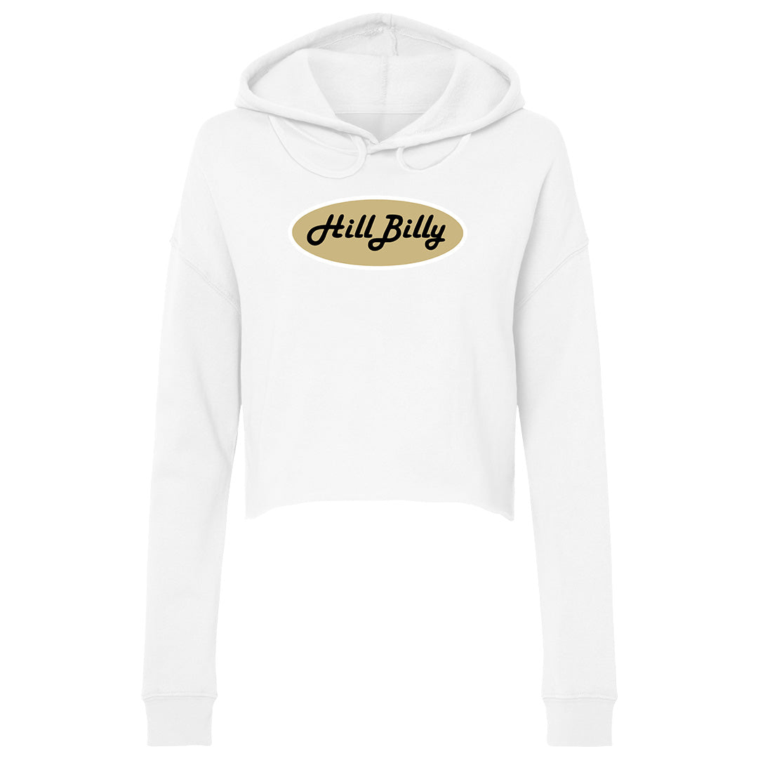 Women's | HillBilly Lafayette Logo | Lightweight Crop Hoodie