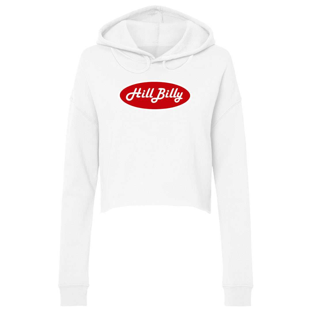 Women's | HillBilly Madison Logo | Lightweight Crop Hoodie
