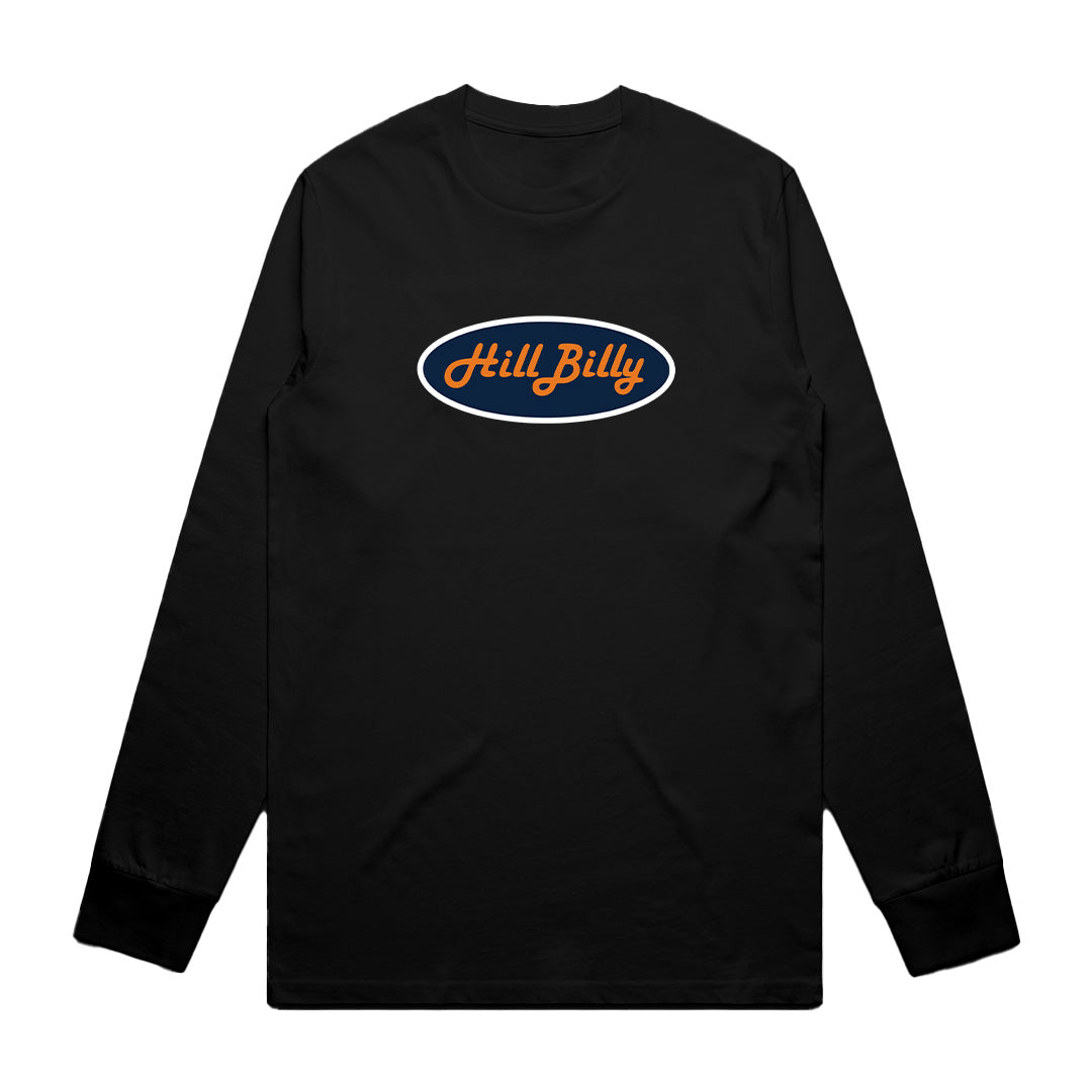 Unisex | HillBilly Auburn Logo | Long Sleeve Crew