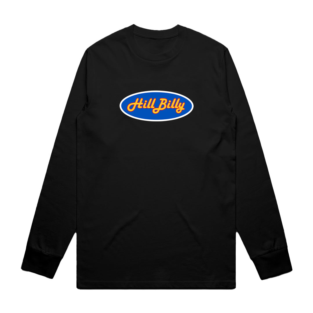 Unisex | HillBilly Lawrence Logo | Long Sleeve Crew