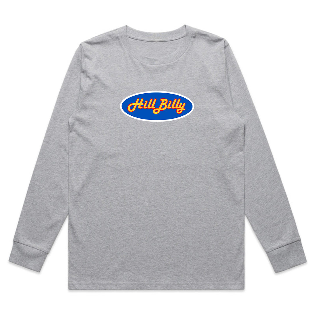 Unisex | HillBilly Lawrence Logo | Long Sleeve Crew