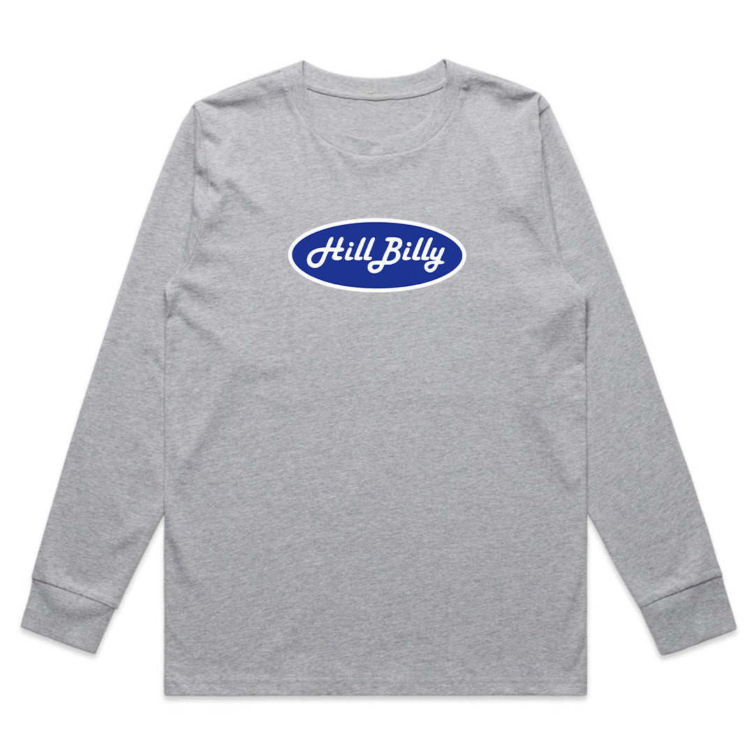 Unisex | HillBilly Durham Logo | Long Sleeve Crew