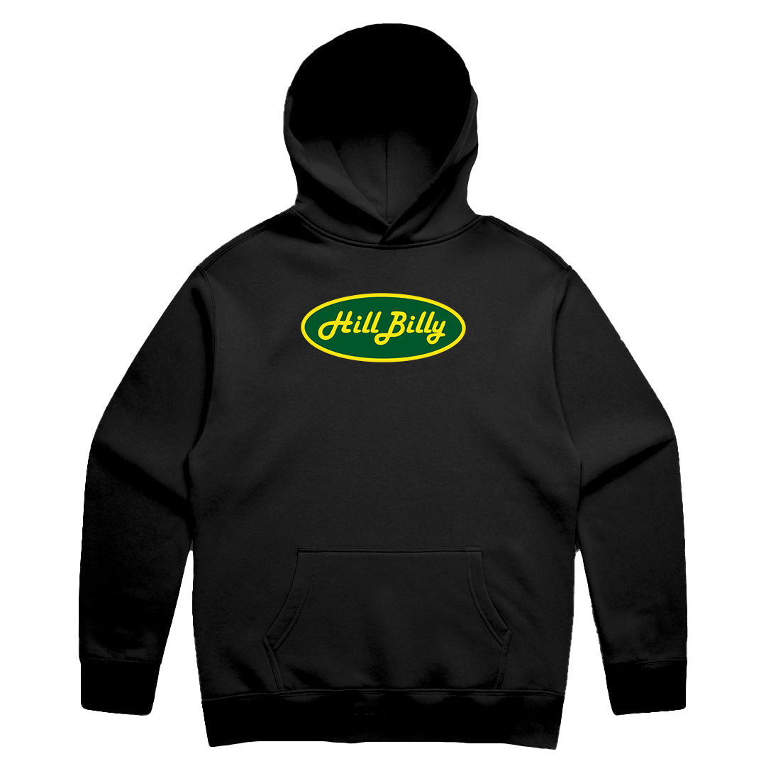 Unisex | HillBilly Eugene Logo | Reflex Fleece Hoodie