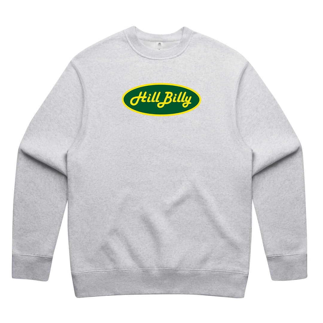 Unisex | HillBilly Eugene Logo | Crewneck Sweater