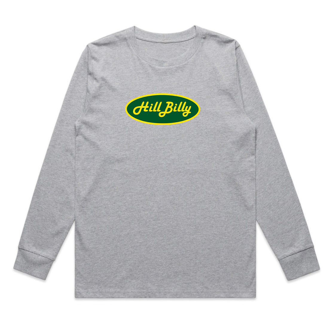 Unisex | HillBilly Eugene Logo | Long Sleeve Crew