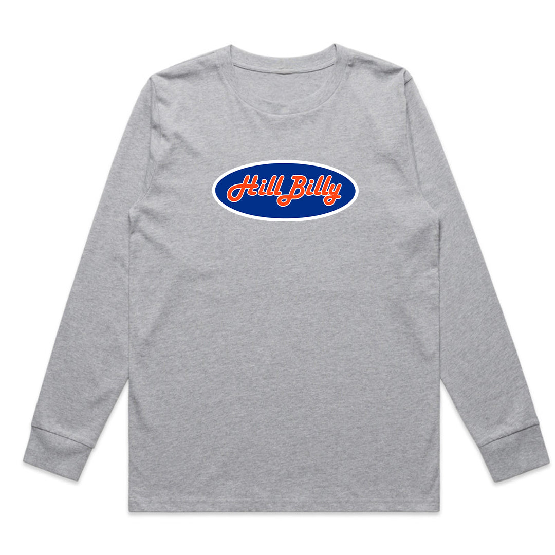 Unisex | HillBilly Gainesville Logo | Long Sleeve Crew