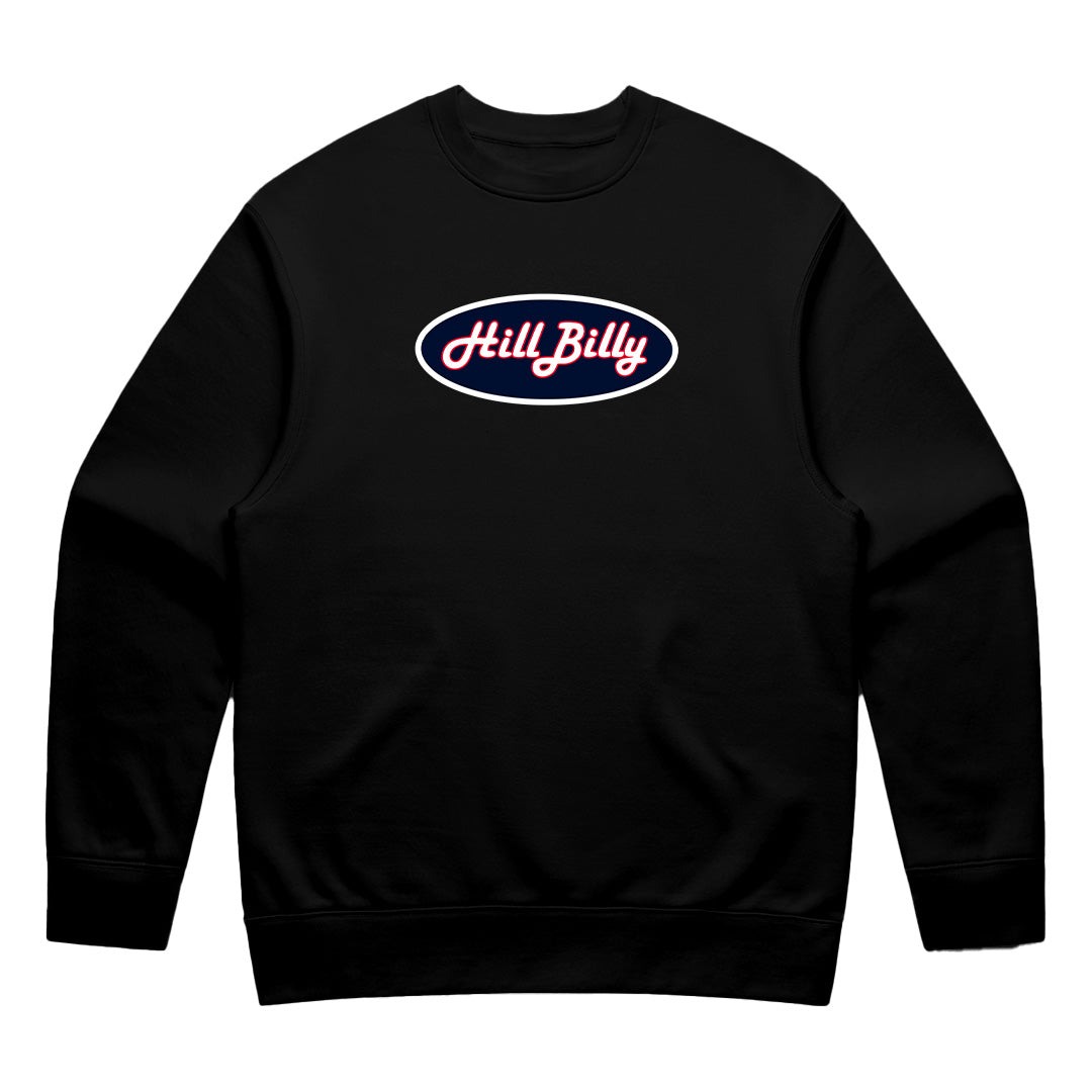 Unisex | HillBilly Connecticut Logo | Crewneck Sweater