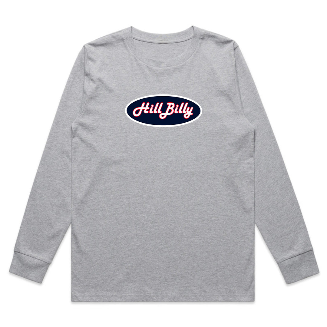 Unisex | HillBilly Connecticut Logo | Long Sleeve Crew