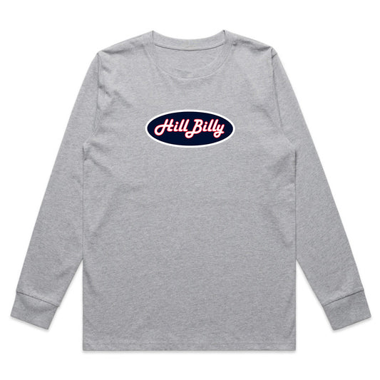 Unisex | HillBilly Connecticut Logo | Long Sleeve Crew