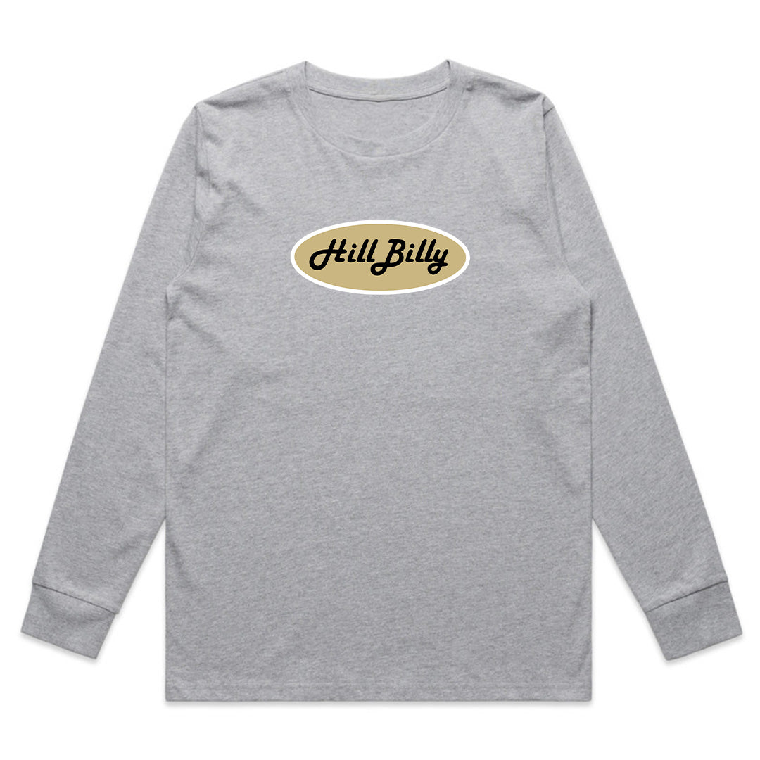 Unisex | HillBilly Lafayette Logo | Long Sleeve Crew
