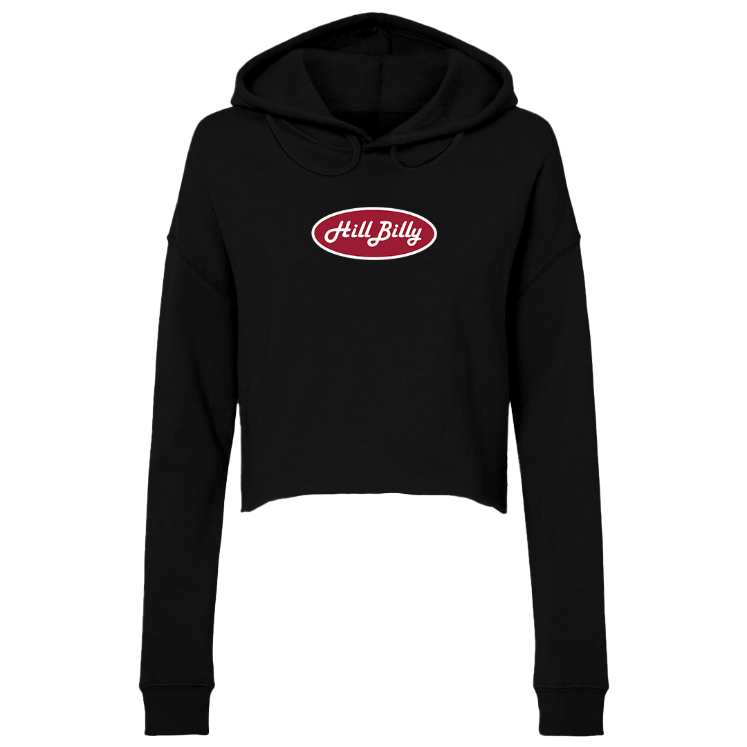 Women's | HillBilly Alabama Logo | Lightweight Crop Hoodie