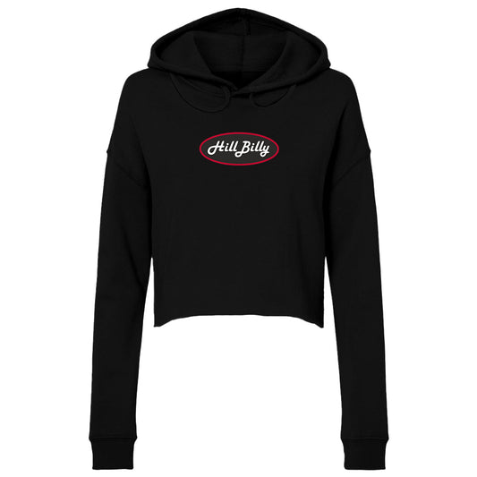 Women's | HillBilly Athens Logo | Lightweight Crop Hoodie