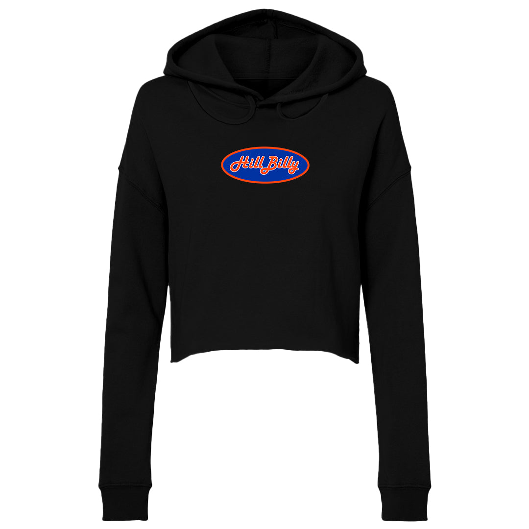 Women's | HillBilly Boise Logo | Lightweight Crop Hoodie