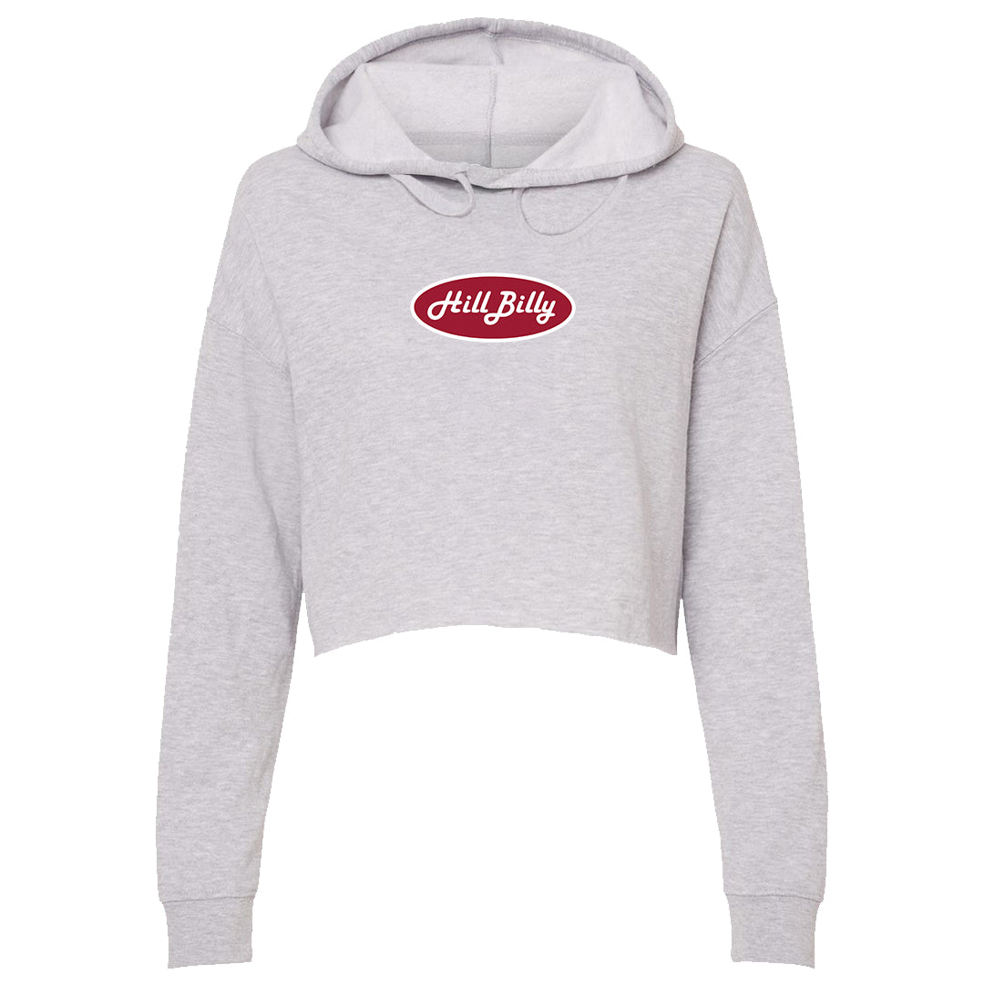 Women's | HillBilly Alabama Logo | Lightweight Crop Hoodie