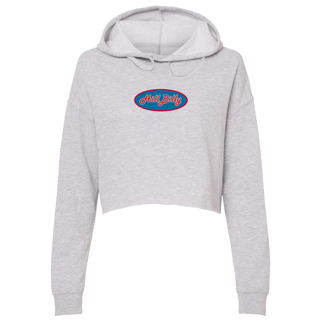 Women's | HillBilly Mississippi Logo | Lightweight Crop Hoodie