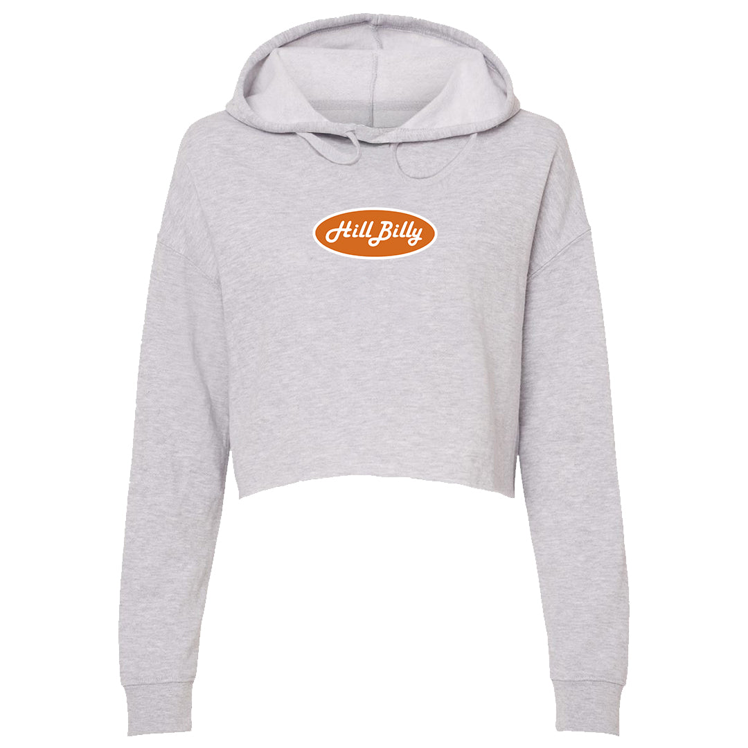 Women's | HillBilly Austin Logo | Lightweight Crop Hoodie