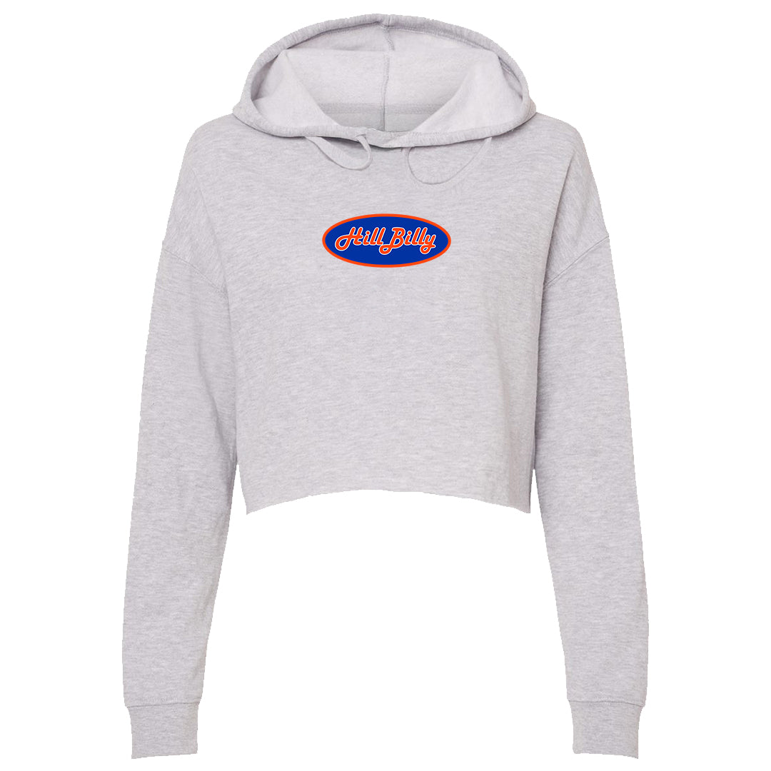 Women's | HillBilly Boise Logo | Lightweight Crop Hoodie