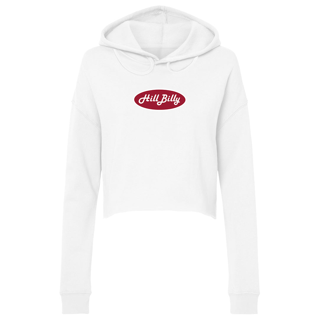 Women's | HillBilly Alabama Logo | Lightweight Crop Hoodie