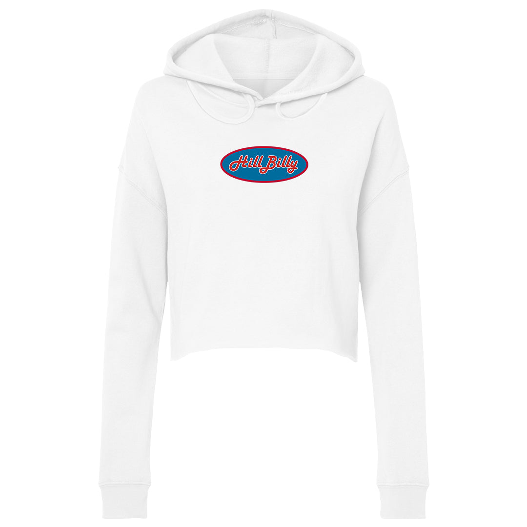 Women's | HillBilly Mississippi Logo | Lightweight Crop Hoodie