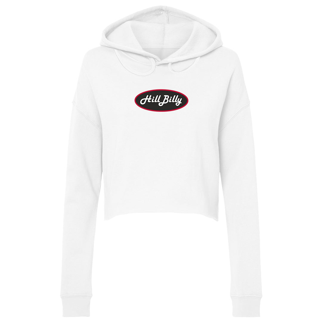 Women's | HillBilly Athens Logo | Lightweight Crop Hoodie