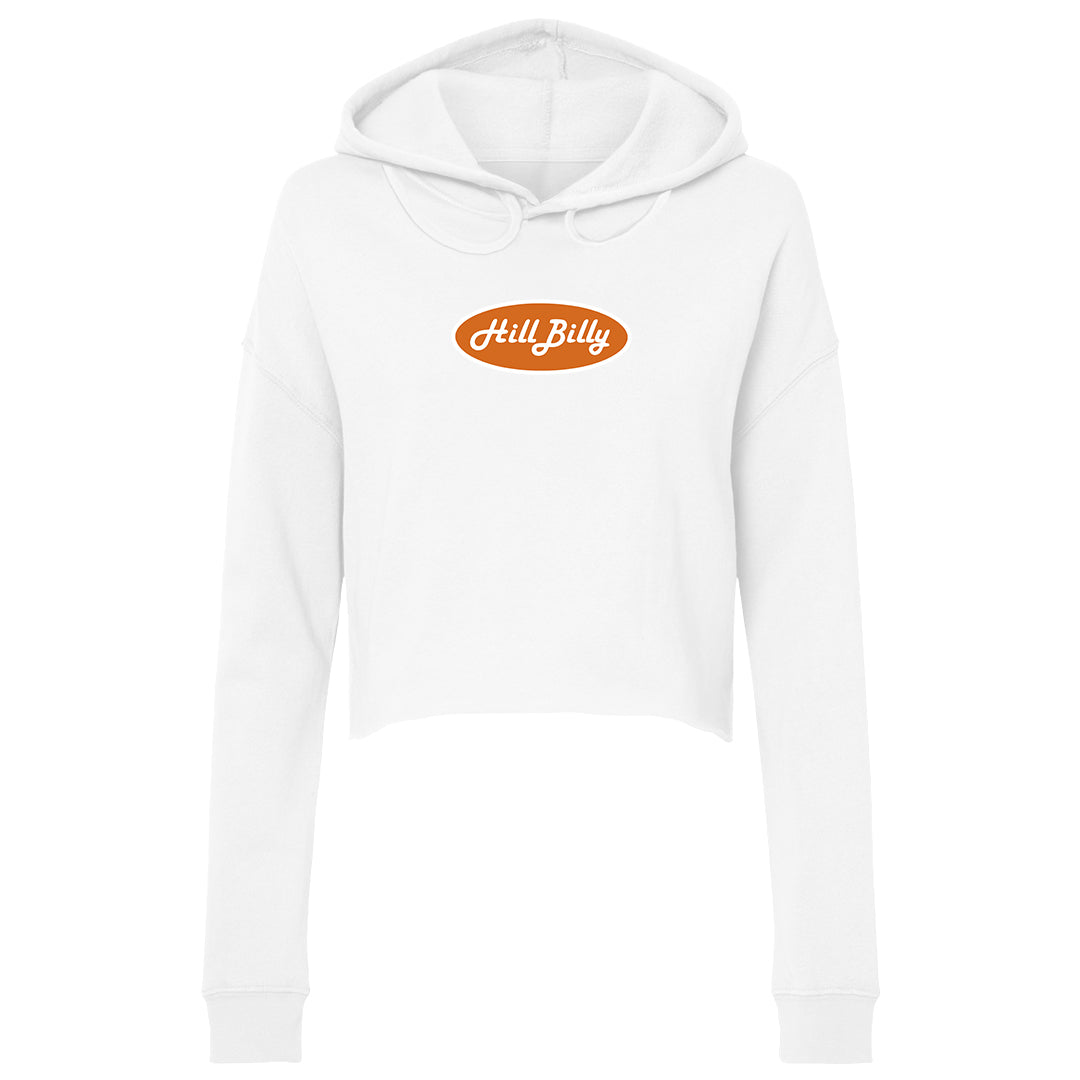 Women's | HillBilly Austin Logo | Lightweight Crop Hoodie