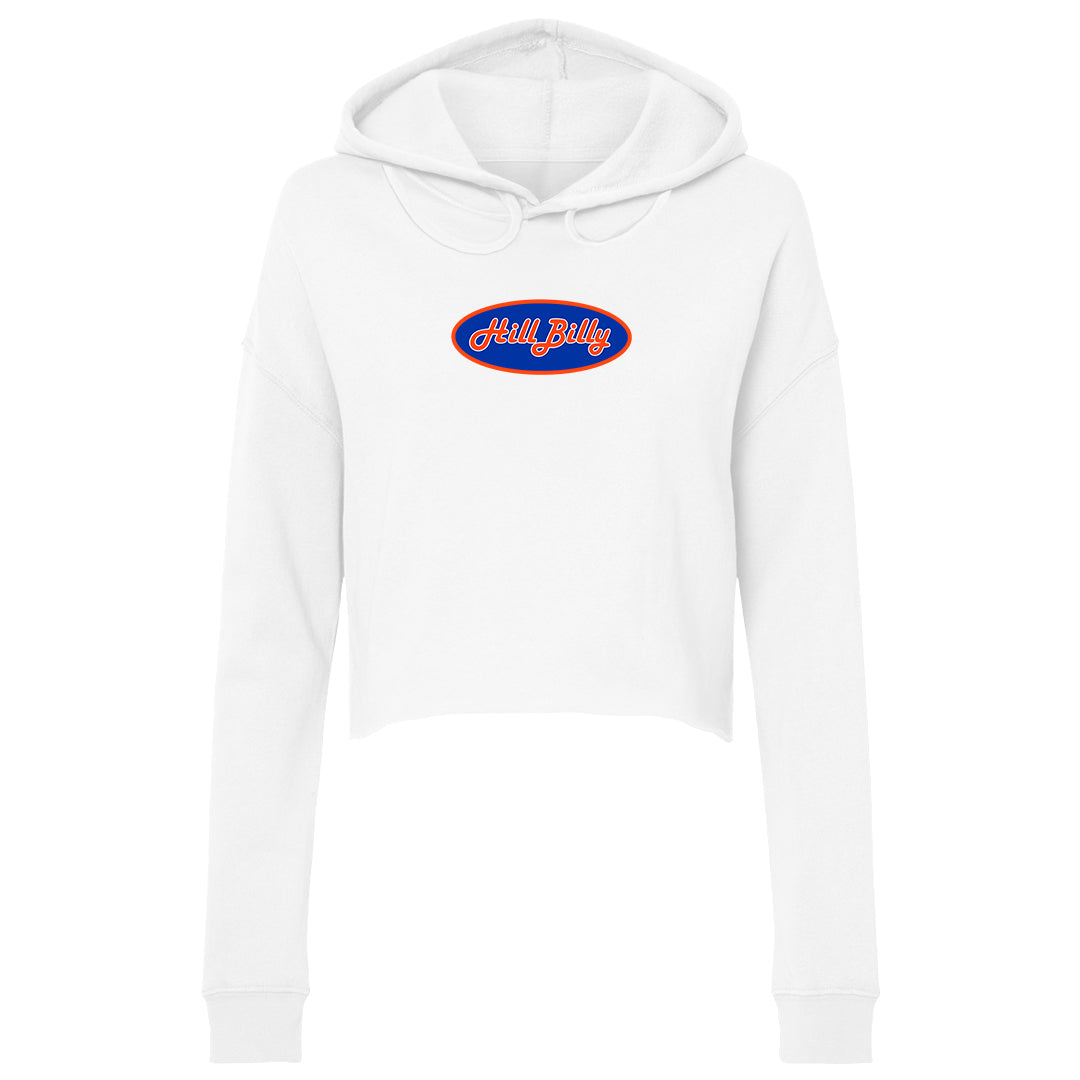 Women's | HillBilly Boise Logo | Lightweight Crop Hoodie