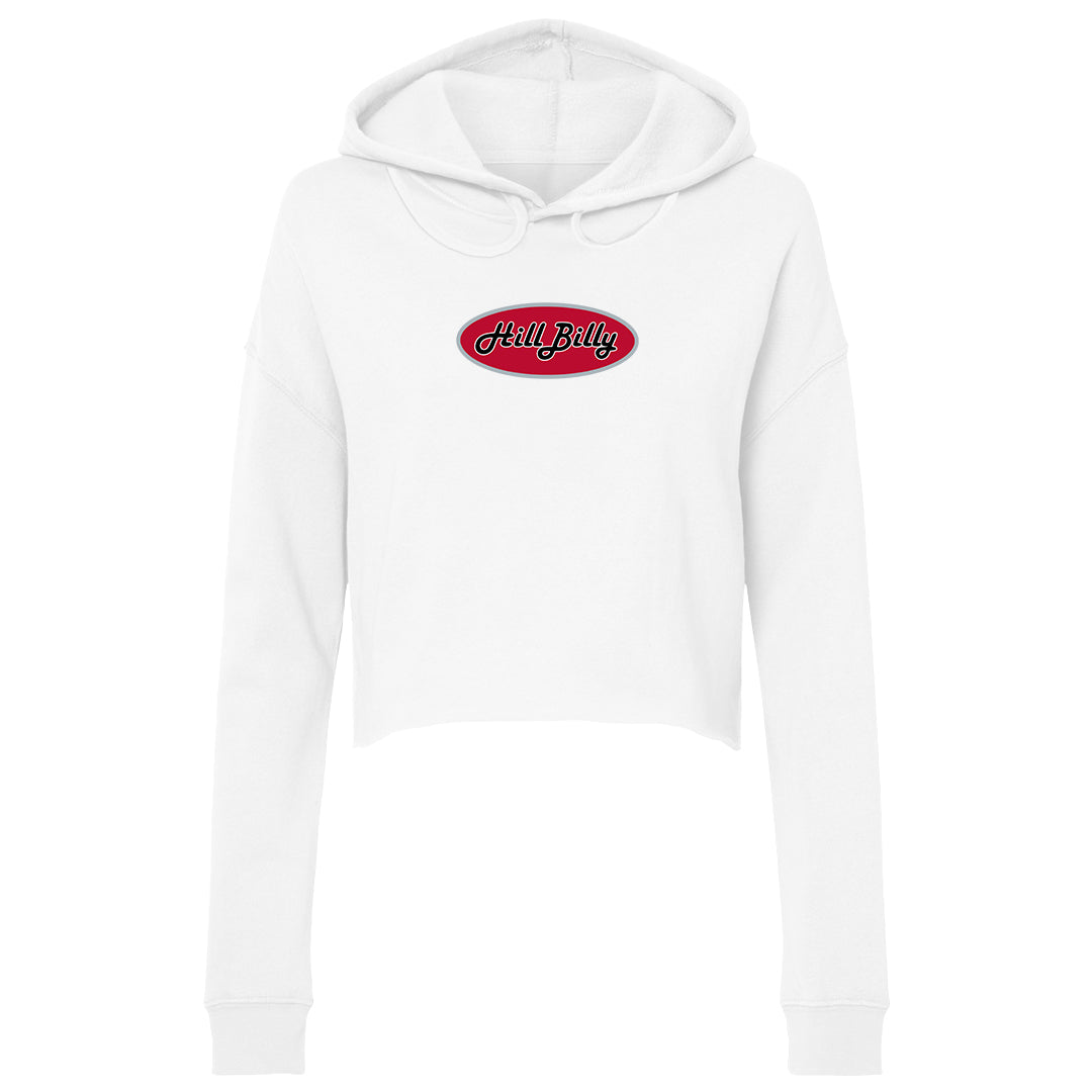 Women's | HillBilly Columbus Logo | Lightweight Crop Hoodie