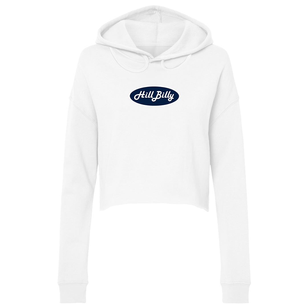 Women's | HillBilly Happy Valley Logo | Lightweight Crop Hoodie