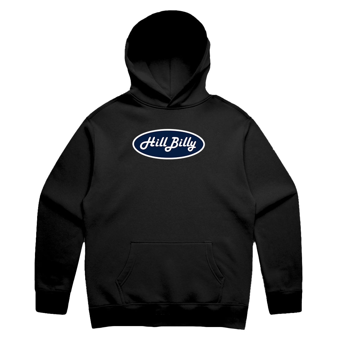 Unisex | HillBilly Happy Valley Logo | Reflex Fleece Hoodie