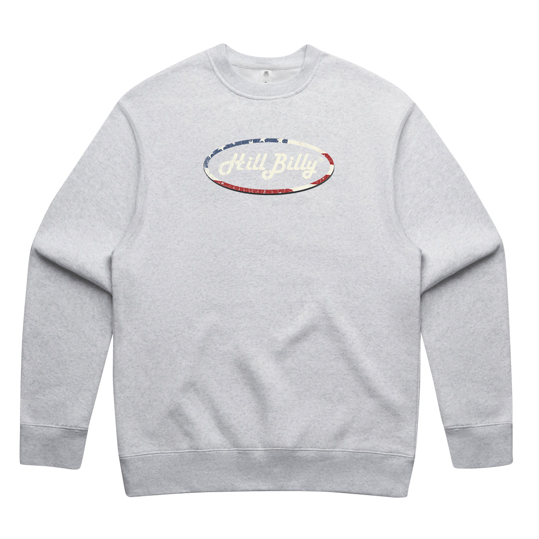 Unisex | HillBilly LOGO USA | Crewneck Sweater