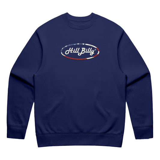 Unisex | HillBilly LOGO USA | Crewneck Sweater