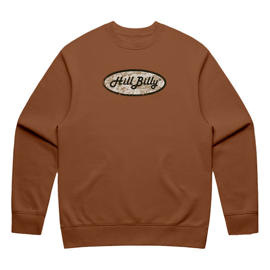 Unisex | HillBilly DIGI CAMO LOGO | Crewneck Sweater