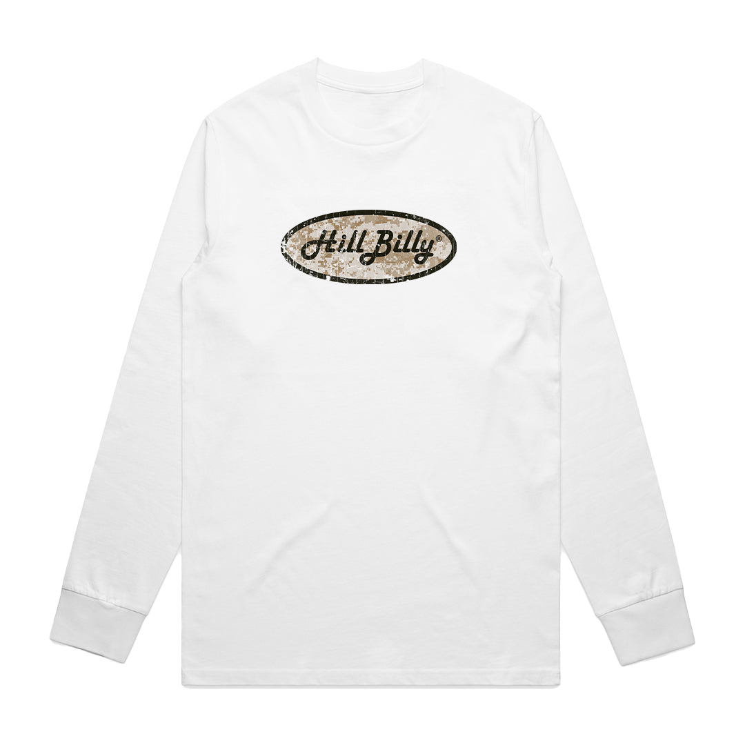 Unisex | HillBilly DIGI CAMO LOGO | Long Sleeve Crew