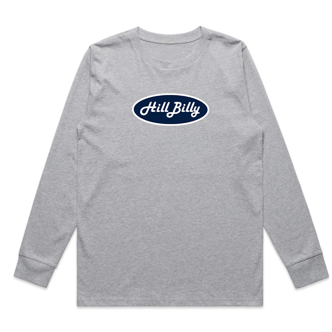 Unisex | HillBilly Happy Valley Logo | Long Sleeve Crew